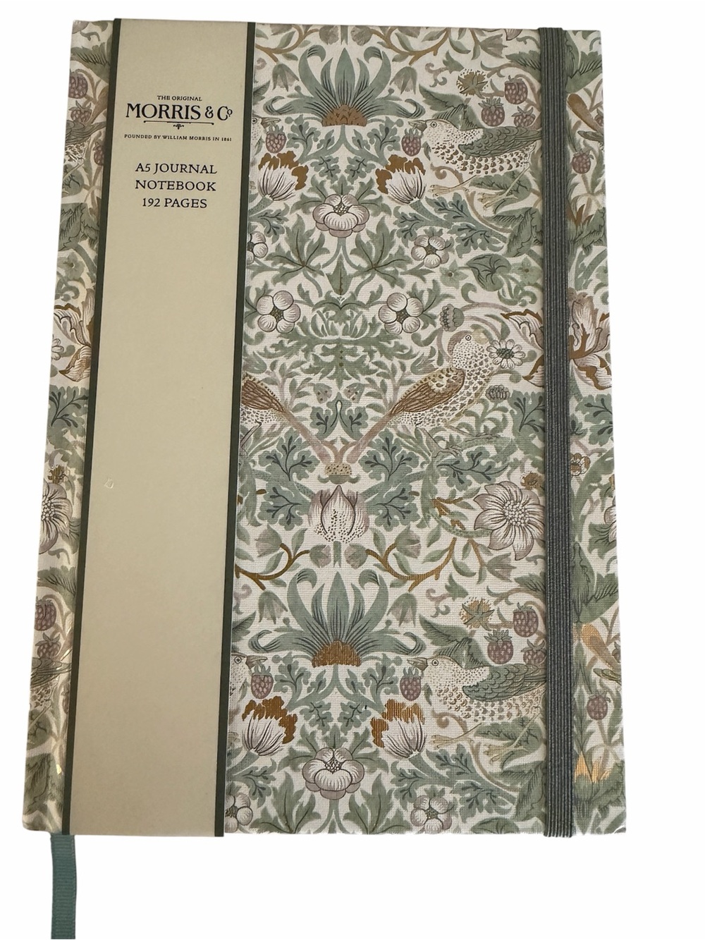 Morris & Co. Strawberry Thief Journal